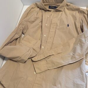 Polo by Ralph Lauren Beige Shirt